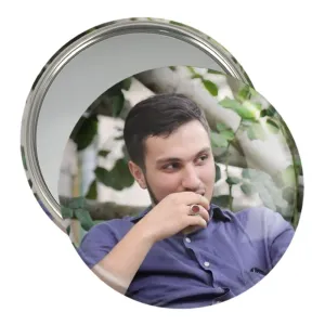 آینه جیبی شهید جهاد مغنیه