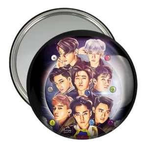 آینه جیبی گروه موسیقی اکسو EXO