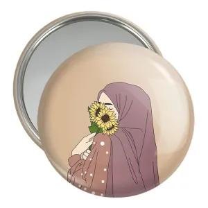 آینه جیبی مینیمال باحجاب