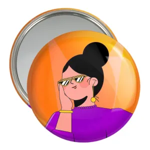 آینه جیبی دختر قوی Girl Power