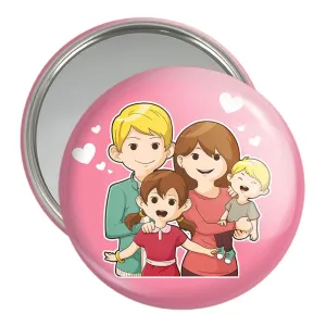 آینه جیبی خانواده شاد
