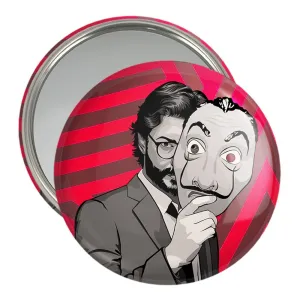 آینه جیبی پروفسور سریال Money Heist