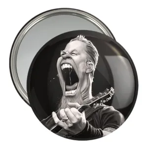 آینه جیبی جیمز هتفیلد گروه موسیقی متالیکا Metallica