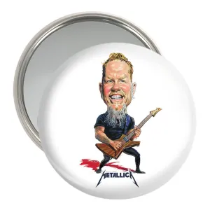آینه جیبی جیمز هتفیلد گروه موسیقی متالیکا Metallica