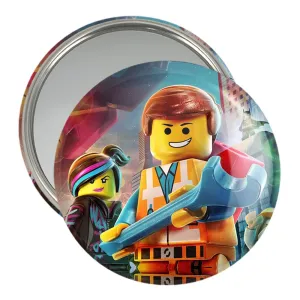 آینه جیبی انیمیشن لگو LEGO