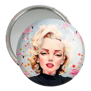 آینه جیبی مرلین مونرو Marilyn Monroe