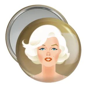 آینه جیبی مرلین مونرو Marilyn Monroe