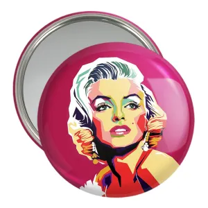 آینه جیبی مرلین مونرو Marilyn Monroe