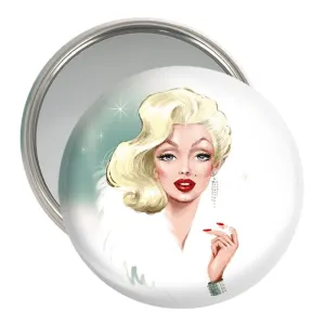 آینه جیبی مرلین مونرو Marilyn Monroe