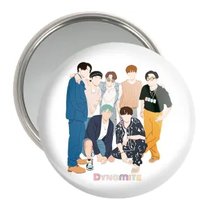 آینه جیبی گروه بی تی اس BTS