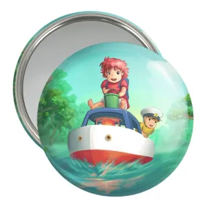آینه جیبی انیمه پونیو Ponyo