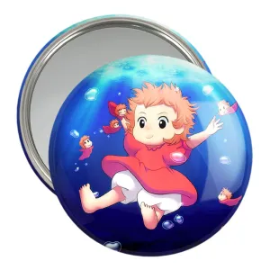 آینه جیبی انیمه پونیو Ponyo