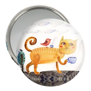 آینه جیبی گربه