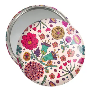 آینه جیبی گل