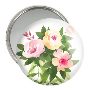 آینه جیبی گل