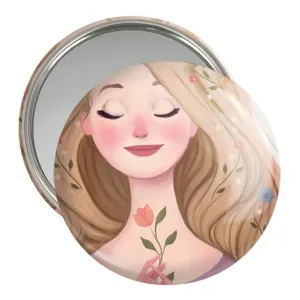 آینه جیبی دختر