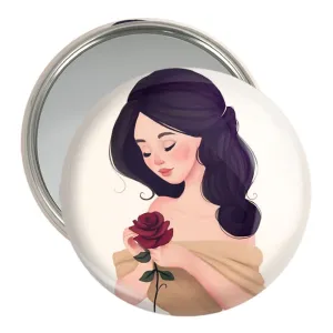 آینه جیبی دختر