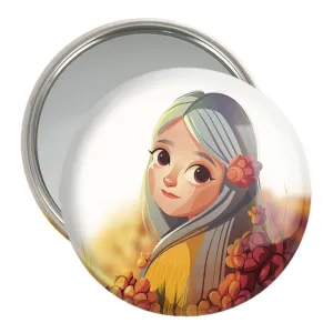 آینه جیبی دختر