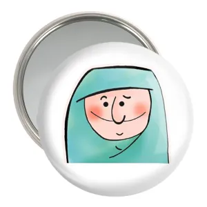 آینه جیبی دختر