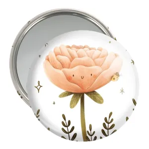 آینه جیبی گل