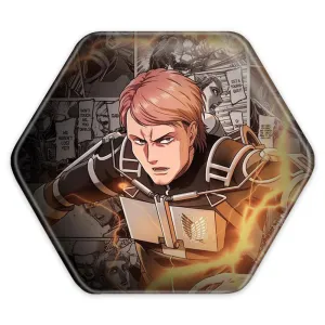 پیکسل شش ضلعی جان کریستاین انیمه اتک آن تایتان Attack on Titan