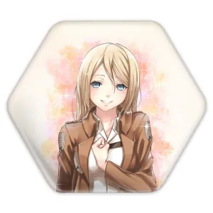 پیکسل شش ضلعی هیستوریا ریس انیمه اتک آن تایتان Attack on Titan