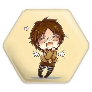 پیکسل شش ضلعی هانجی سان انیمه اتک آن تایتان Attack on Titan