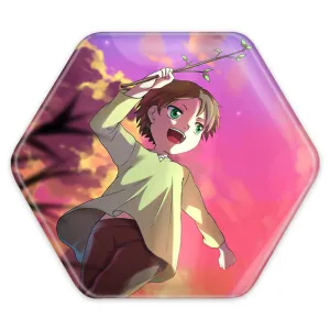پیکسل شش ضلعی آرمین انیمه اتک آن تایتان Attack on Titan