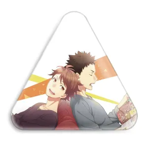 پیکسل مثلثی ایوایزومی و اویکاوا انیمه آبشار سرنوشت هایکیو کاگیاما