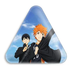 پیکسل مثلثی هیناتا و کاگیاما انیمه آبشار سرنوشت هایکیو کاگیاما