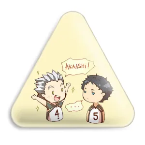 پیکسل مثلثی آکاشی و بوکوتو انیمه آبشار سرنوشت هایکیو کاگیاما