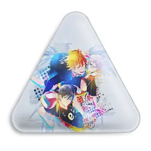 پیکسل مثلثی سوکیشیما و هیناتا و کاگیاما انیمه آبشار سرنوشت هایکیو کاگیاما