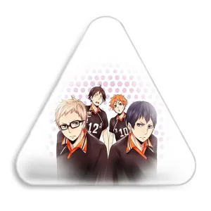 پیکسل مثلثی کاگیاما و هیناتا و یاماگوچی و سوکیشیما انیمه آبشار سرنوشت هایکیو کاگیاما