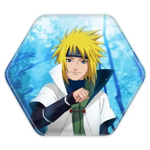 پیکسل شش ضلعی میناتو اوزوماکی انیمه ناروتو Naruto