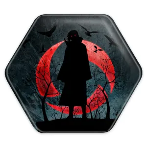 پیکسل شش ضلعی اوچیها ایتاچی انیمه ناروتو Naruto