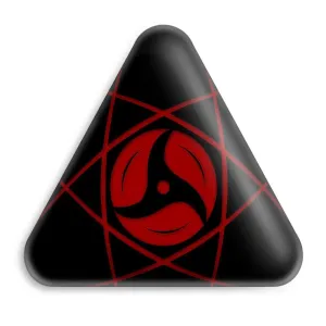 پیکسل مثلثی شارینگان انیمه ناروتو Naruto