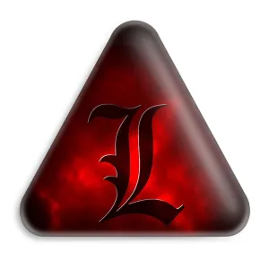 پیکسل مثلثی ال انیمه دفترچه مرگ Death Note