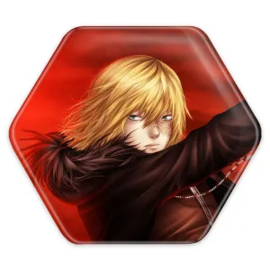 پیکسل شش ضلعی انیمه دفترچه مرگ Death Note