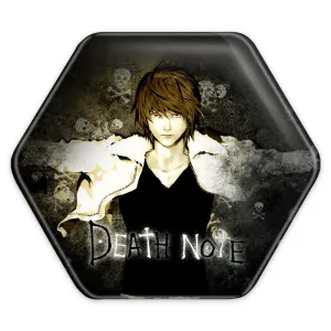 پیکسل شش ضلعی یاگامی لایت انیمه دفترچه مرگ Death Note