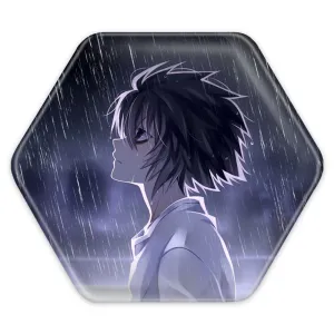 پیکسل شش ضلعی ال لاولیت انیمه دفترچه مرگ Death Note