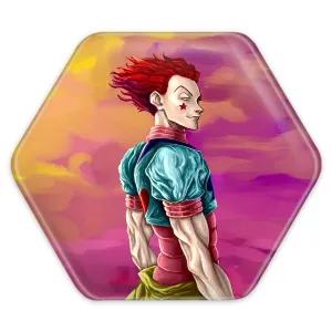 پیکسل شش ضلعی جوکر هیسوکا انیمه هانتر ایکس هانتر Hunter × Hunter