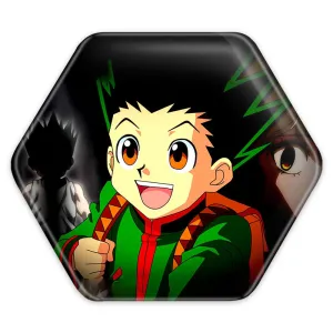 پیکسل شش ضلعی گون فریکس انیمه هانتر ایکس هانتر  Hunter × Hunter