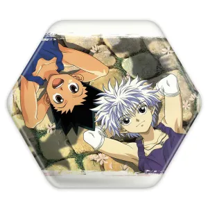 پیکسل شش ضلعی گون و کیلوا انیمه هانتر ایکس هانتر Hunter × Hunter