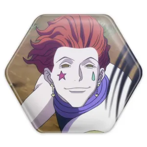 پیکسل شش ضلعی هیسوکا جوکر انیمه هانتر ایکس هانتر  Hunter × Hunter