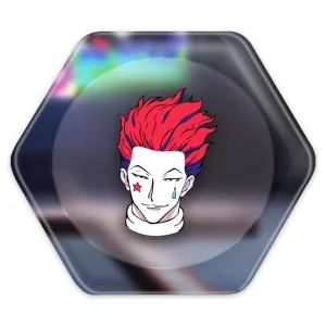 پیکسل شش ضلعی هیسوکا جوکر انیمه هانتر ایکس هانتر  Hunter × Hunter