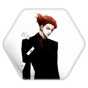 پیکسل شش ضلعی هیسوکا جوکر انیمه هانتر ایکس هانتر  Hunter × Hunter