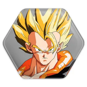پیکسل شش ضلعی گوجتا انیمه دراگون بال Dragon Ball