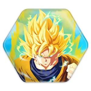پیکسل شش ضلعی گوکو انیمه دراگون بال Dragon Ball