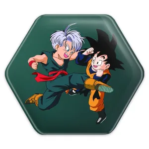 پیکسل شش ضلعی گوتن و ترانکس انیمه دراگون بال Dragon Ball