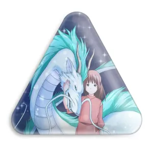 پیکسل مثلثی چیهیرو و هاکو انیمه شهر اشباح Spirited Away